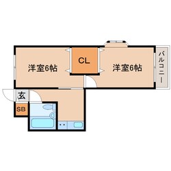 今津駅 徒歩7分 5階の物件間取画像